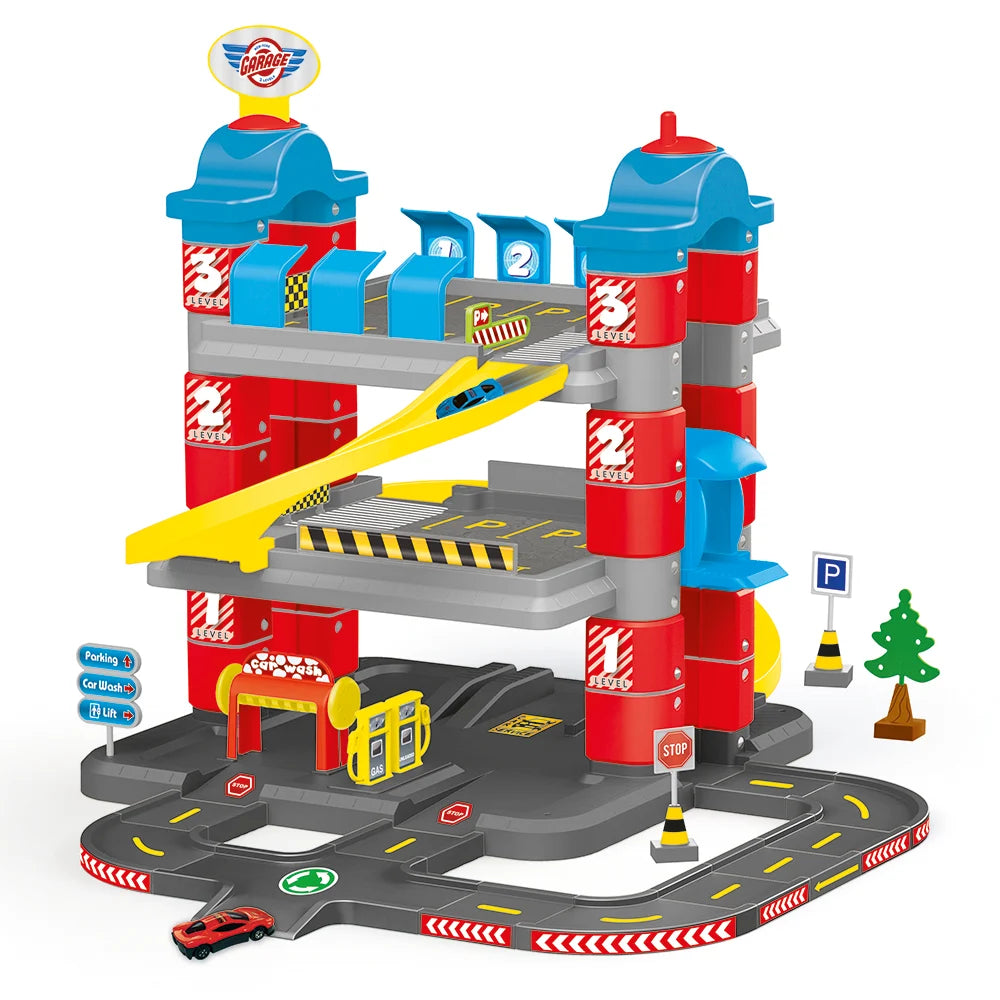 Garage 3 Level Playset