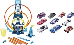 Hot Wheels Track Builder Unlimited Triple Loop Kit