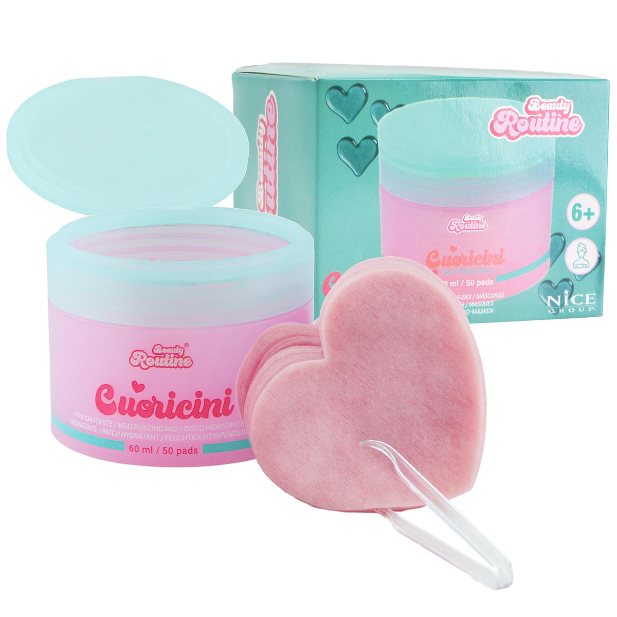 Beauty Routine - Little Hearts Hydrating Pads