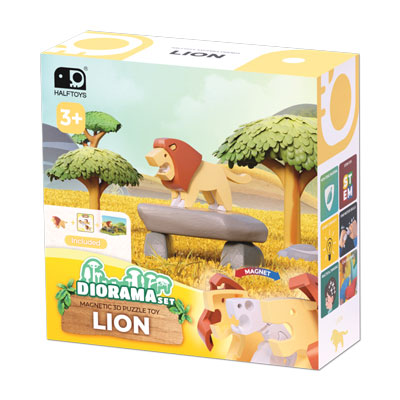 Halftoys Diorama - Lion