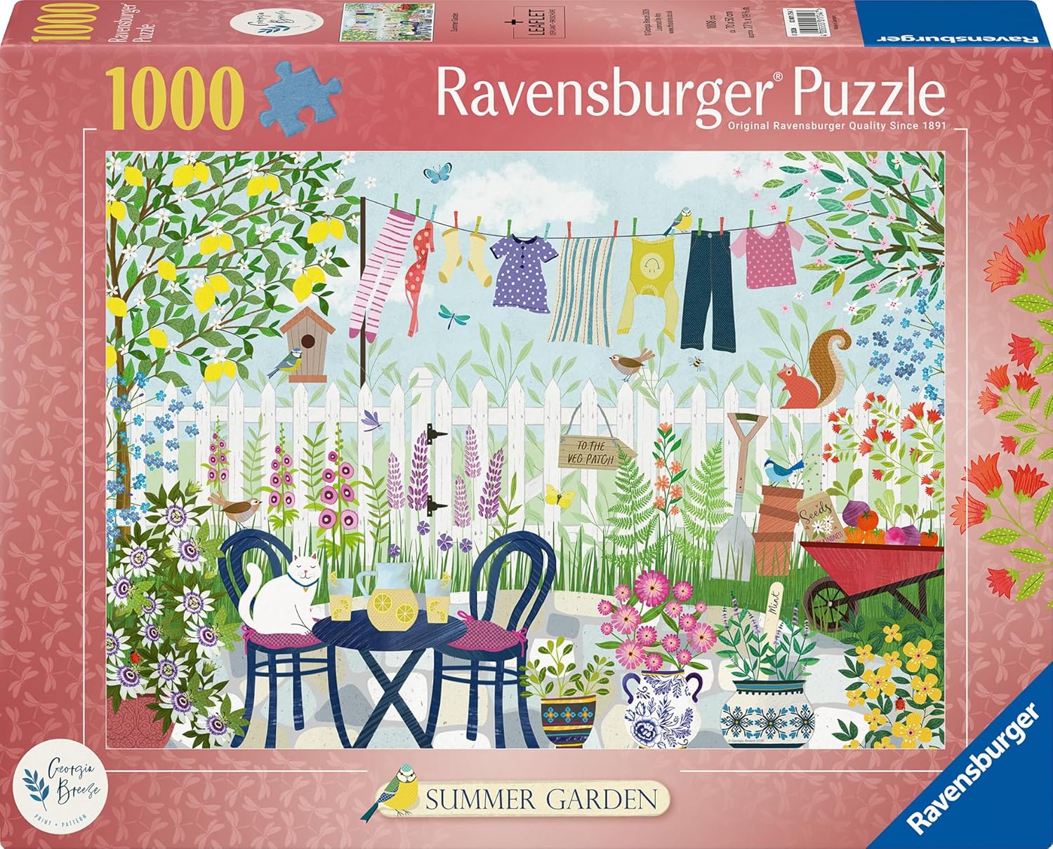 Summer Garden 1000 Piece Jigsaw Puzzle