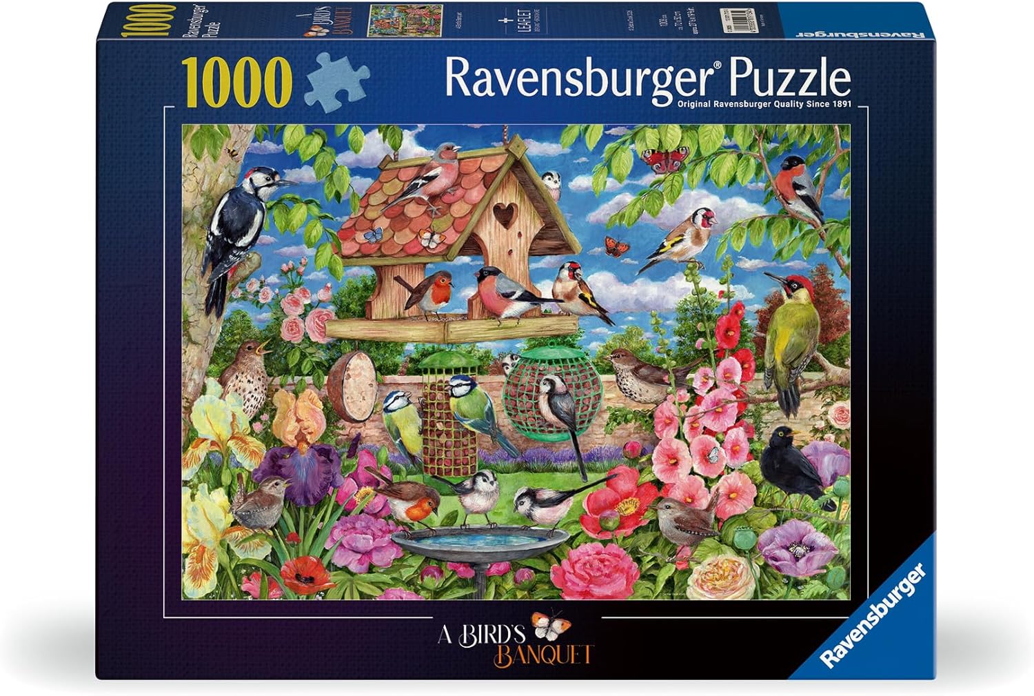 The Bird Table 1000 Piece PuzzlePuzzle