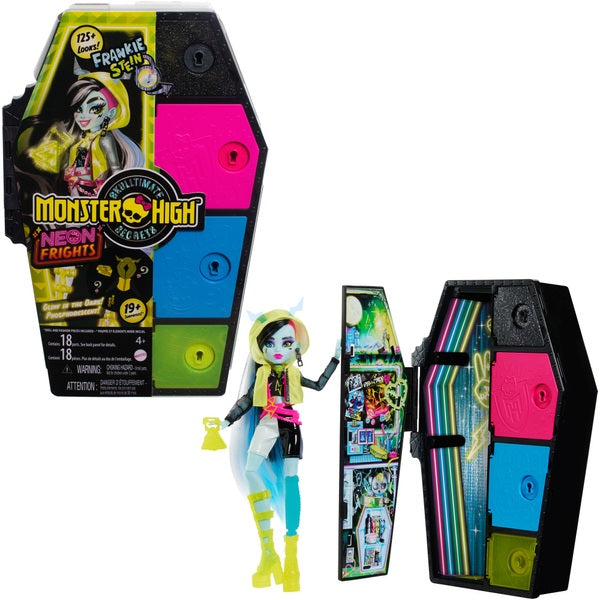 Monster High Skulltimate Secrets Neon Frights Frankie Stein Doll