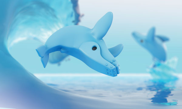 Halftoys Single - Humpback Whale