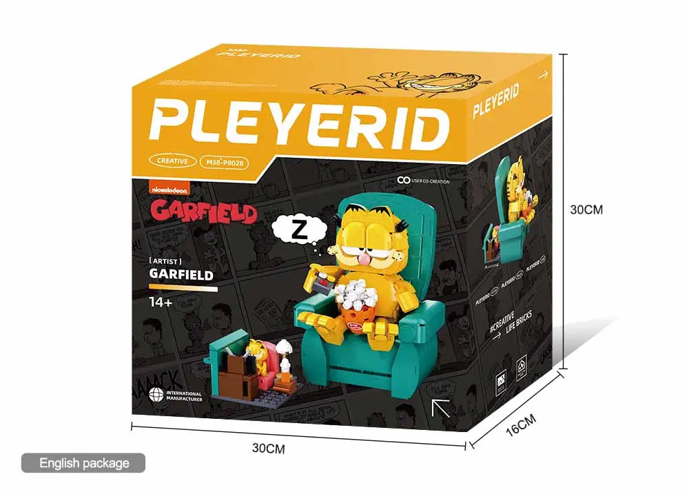 Sluban Garfield - Green Chair Construction Set