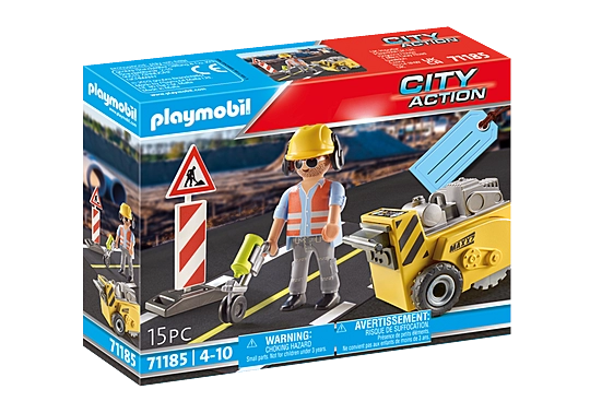 Playmobil Construction Worker Gift Set