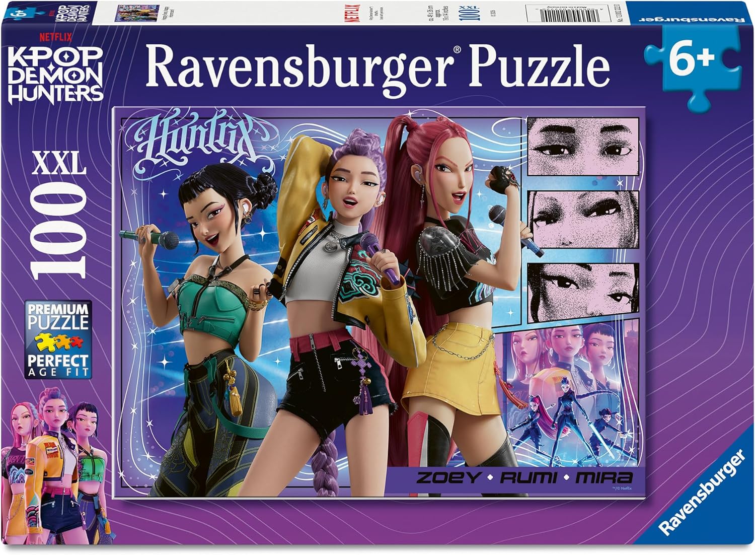Kpop Demon Hunters Happy Honmoon! 100 XXL Jigsaw Puzzle