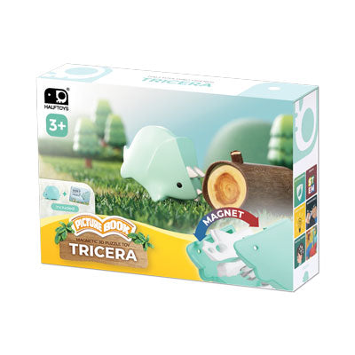 Halftoys Picture book - Tricera