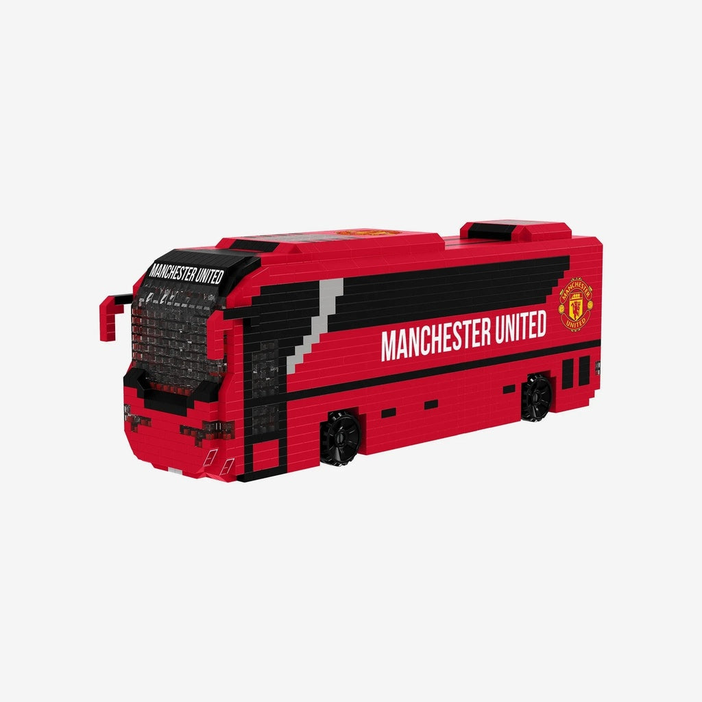 3D Man Utd Team Coach Construction Set