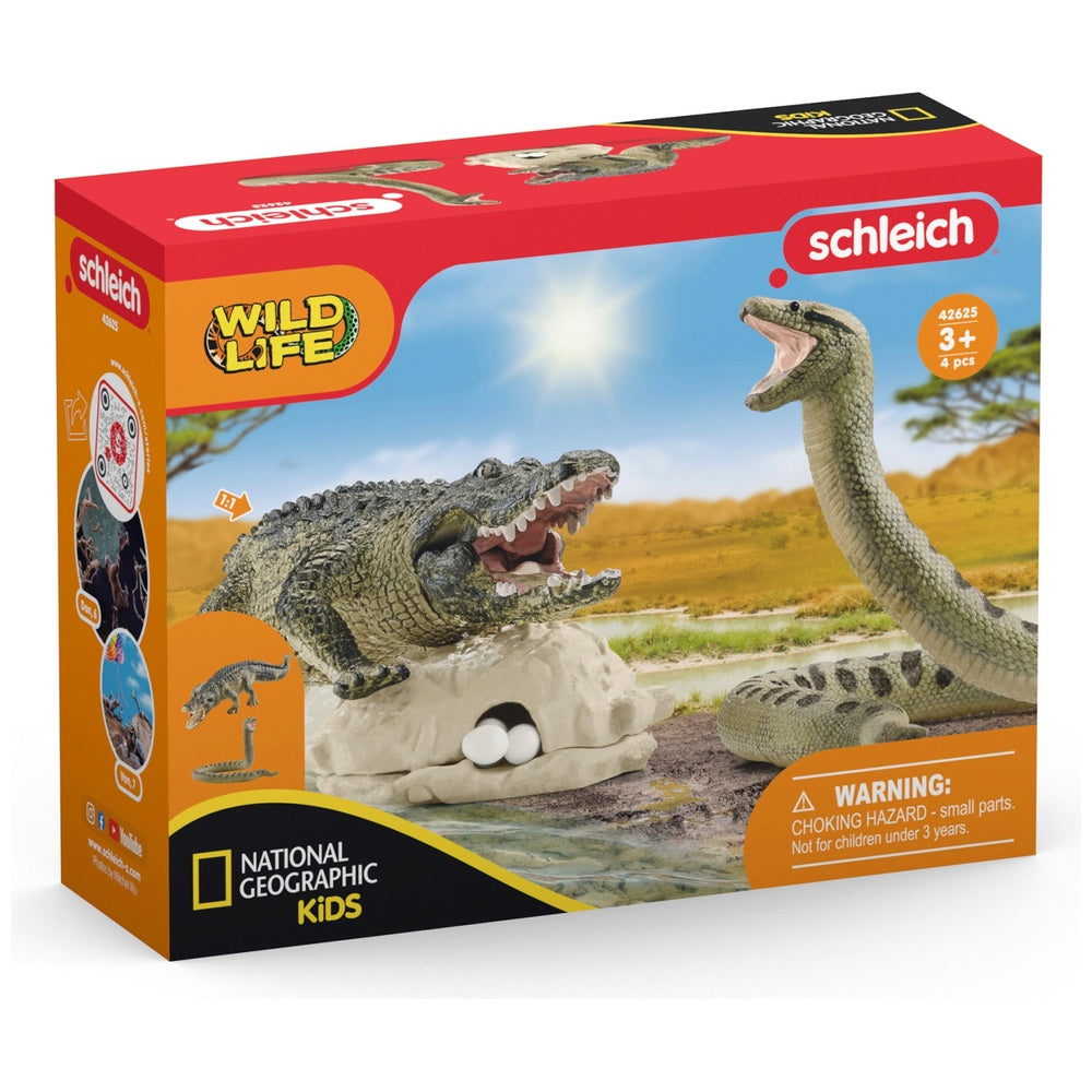 Schleich Danger in the Swamp Playset