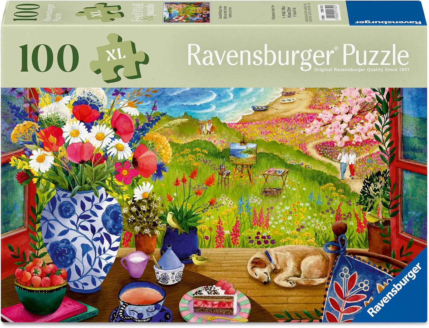 Seaside Window View 100 XL Piece Puzzle