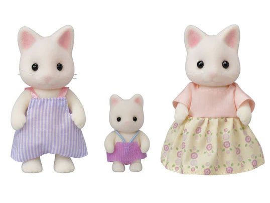 Sylvanian Families Floral Cat Family