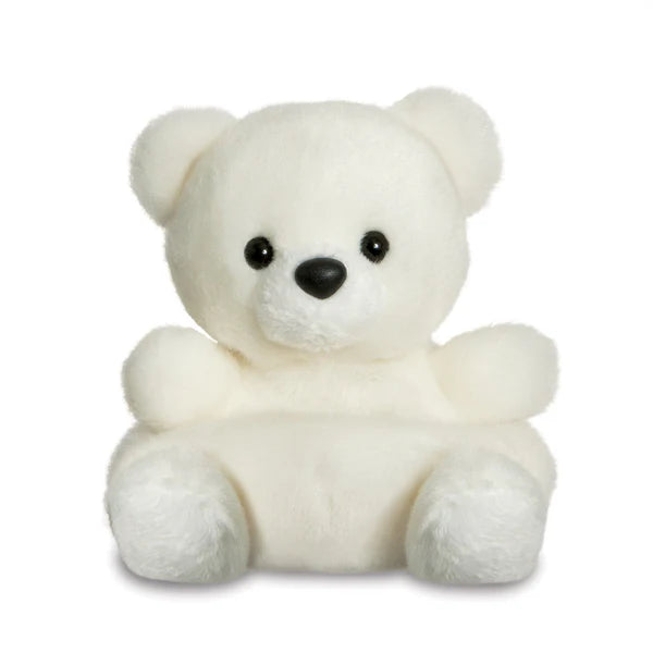 Palm Pals Snowy Polar Bear 12cm Soft Toy