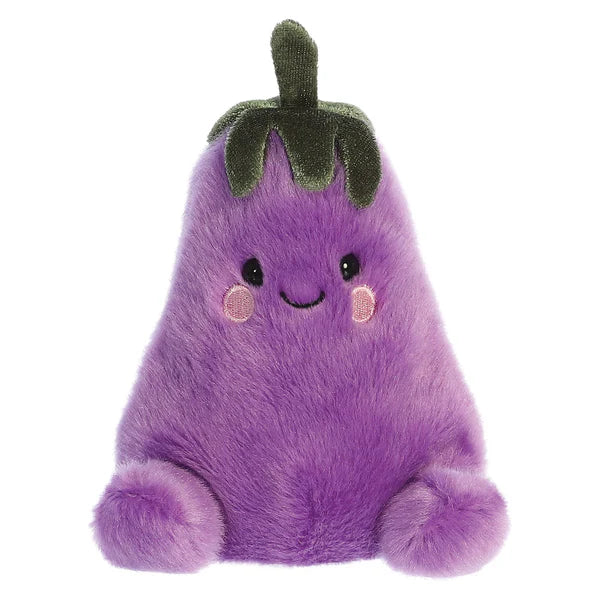 Palm Pals Aubrey Eggplant 12cm Soft Toy