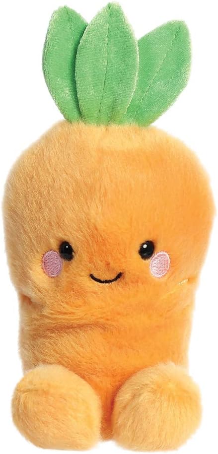 Palm Pals Cheerful Carrot 12cm Soft Toy