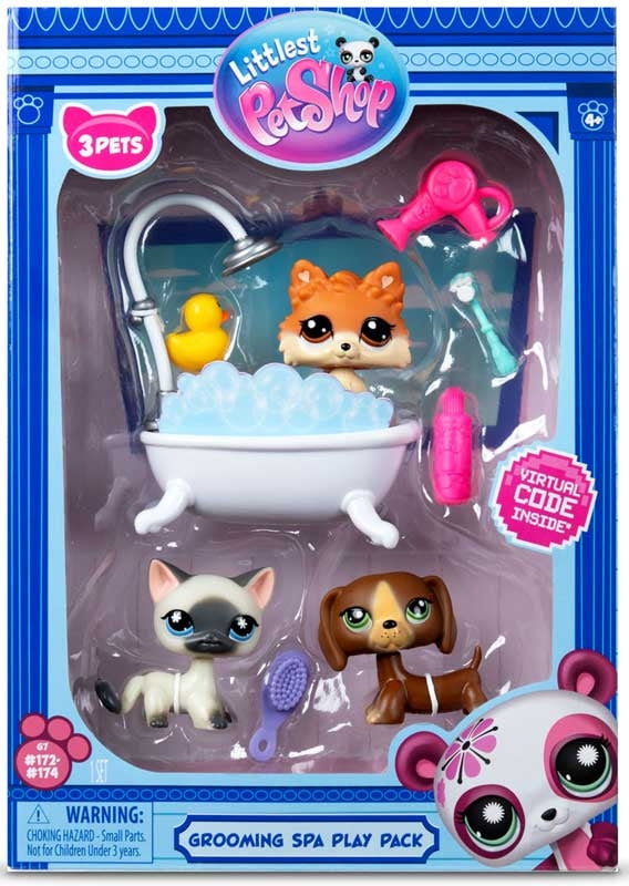 Littlest Pet Shop Spa Themed Play Set