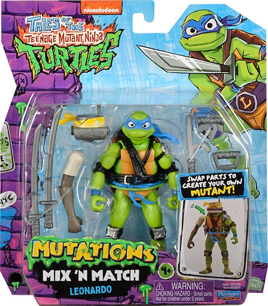 Tales of the Teenage Mutant Ninja Turtles Mix N Match Mutations Leonar