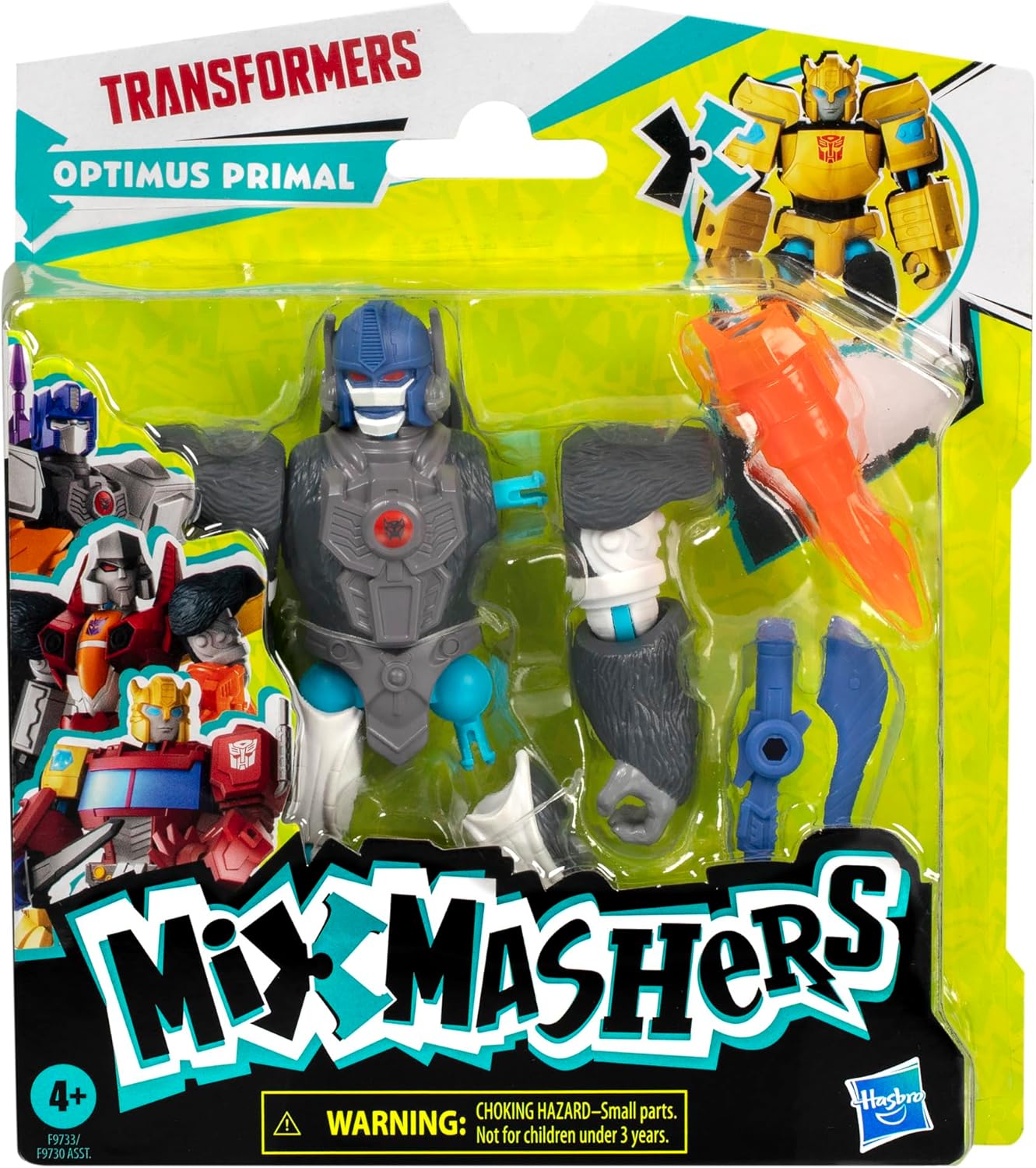 MixMashers Optimus Primal Basic Figure