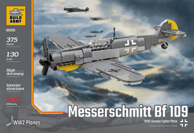 Build Army Messerschmitt Bf 109 375 pieces