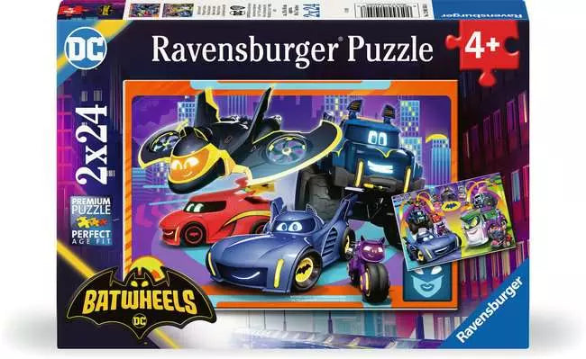 Batwheels 2x24 Piece Jigsaw Puzzle