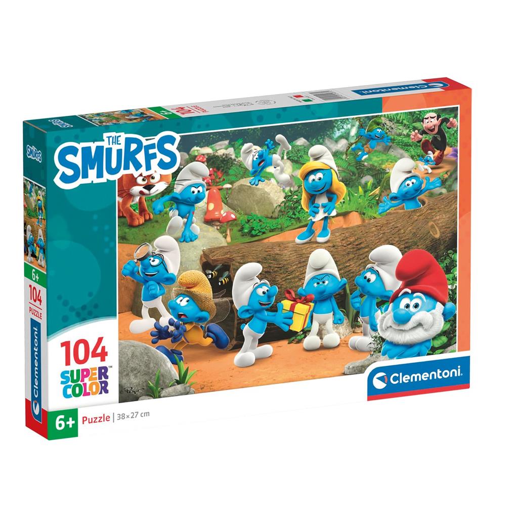 Clementoni - Smurfs 104 Piece Puzzle