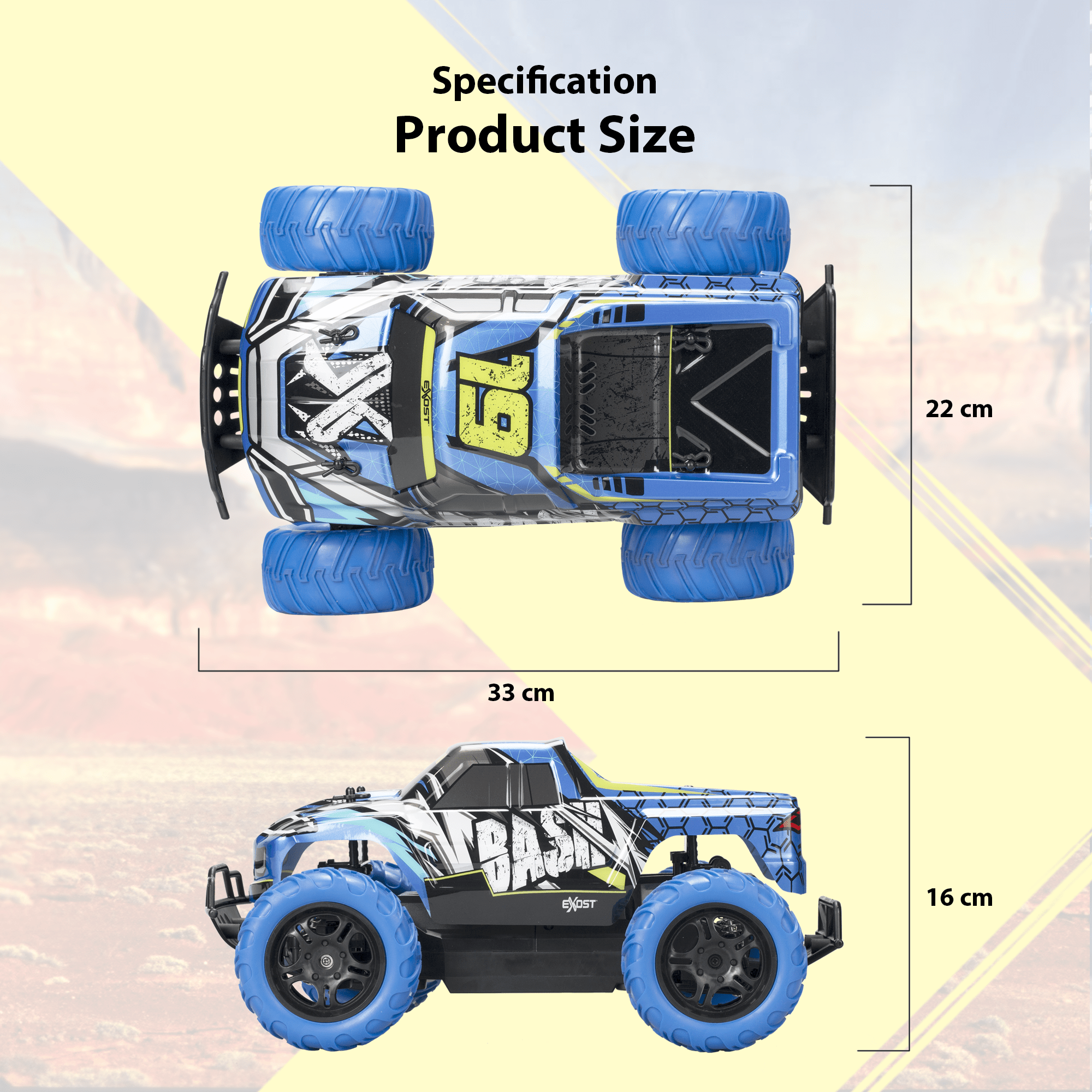 Exost X-Bash Radio Control Car