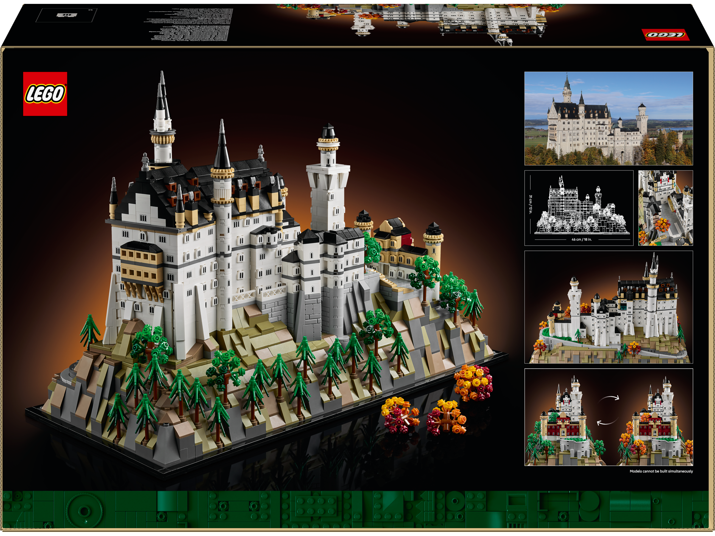 Lego 21063 Neuschwanstein Castle