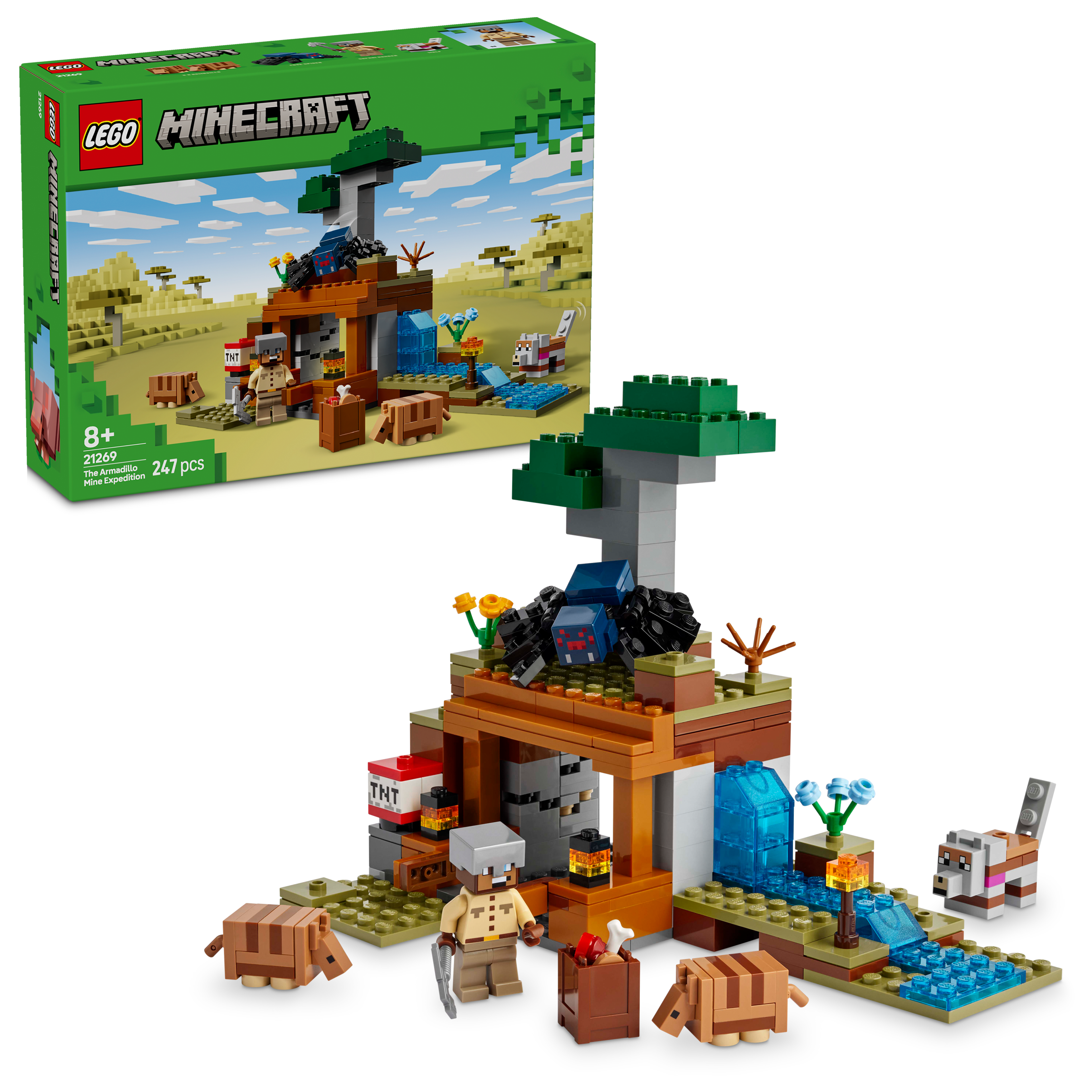 Lego 21269 The Armadillo Mine Expedition Set