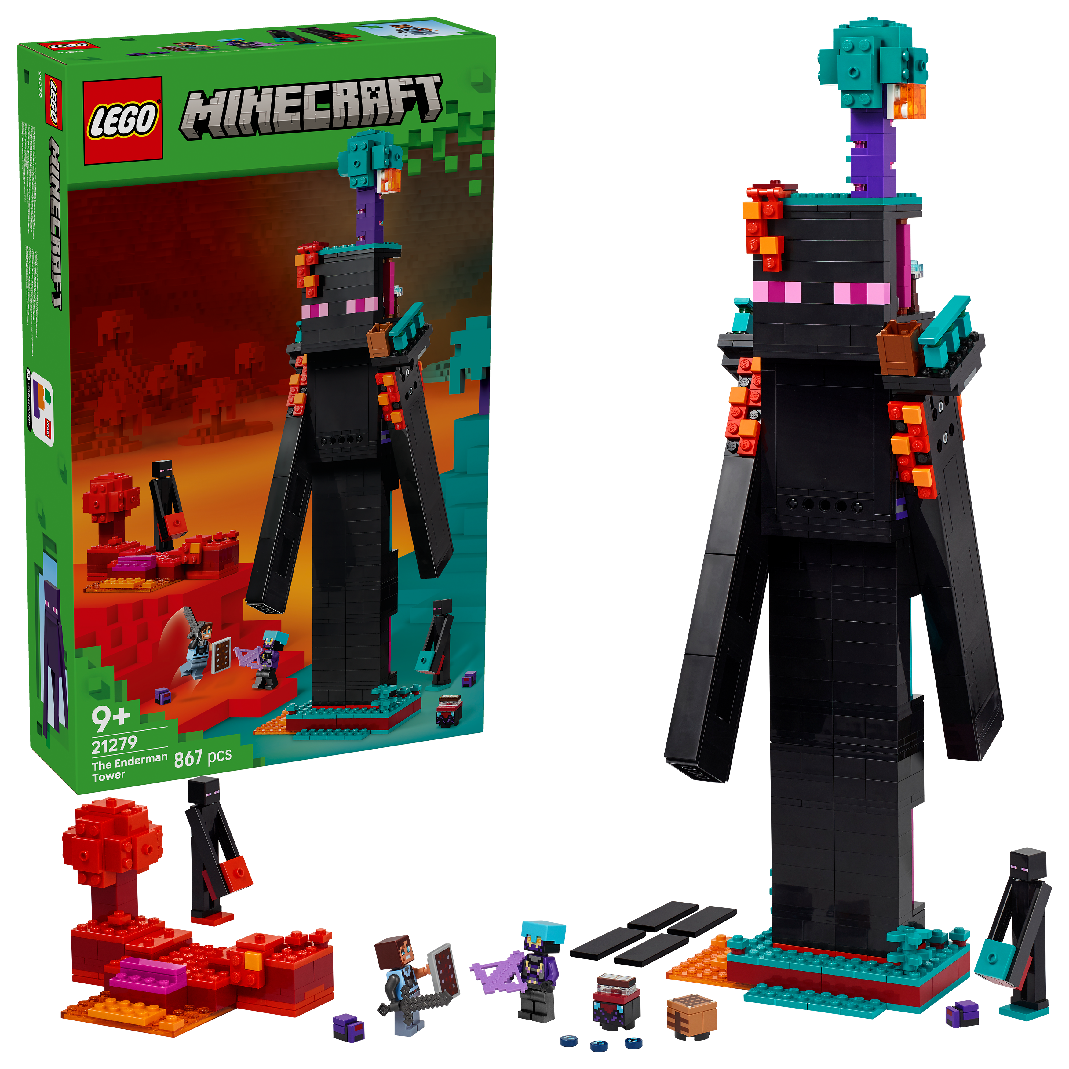 Lego 21279 The Enderman Tower