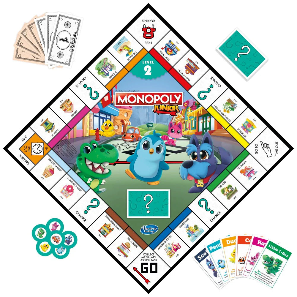 Monopoly Junior Square 2 in 1