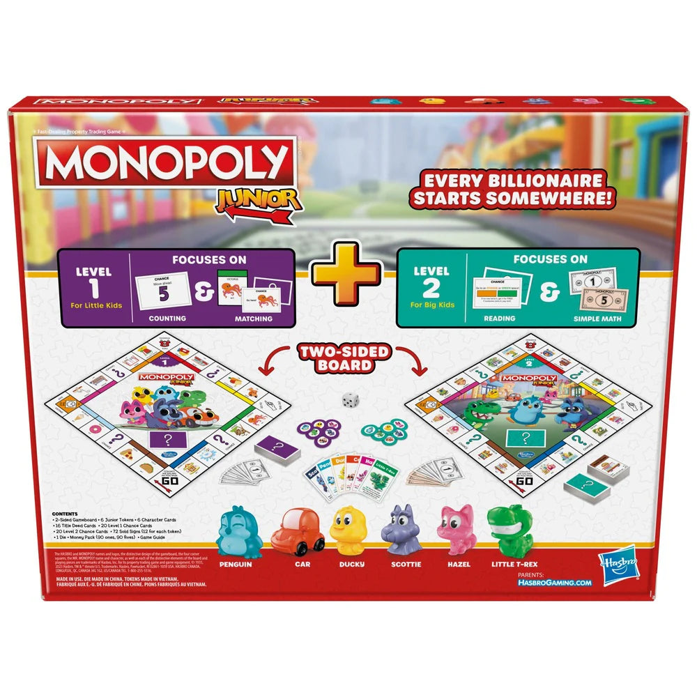 Monopoly Junior Square 2 in 1