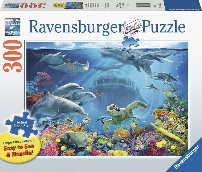 Life Underwater 300 Piece Jigsaw Puzzle