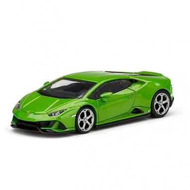 Mini GT Lamborghini Huracan Evo Verde1:64 Die Cast