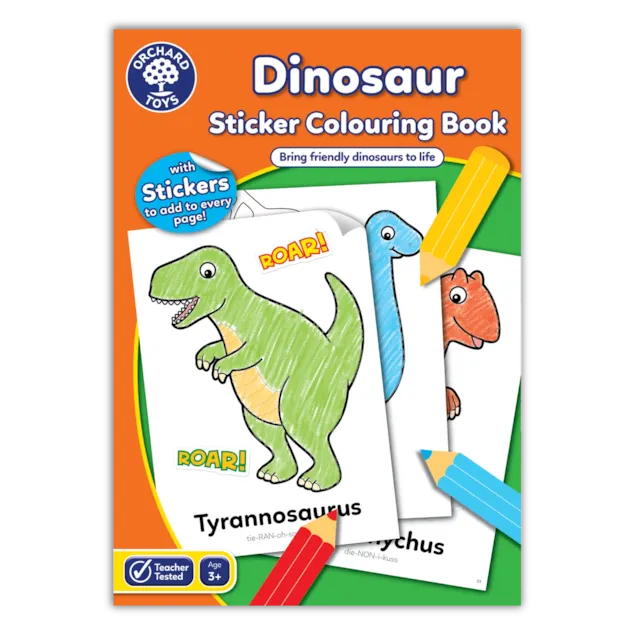 Orchard Dinosaur Colouring Book