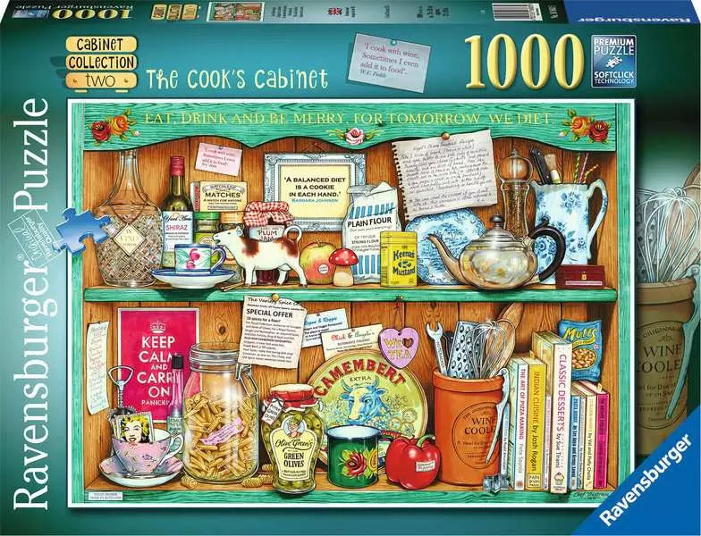 The Cooks Cabinet No2 1000 Piece Jigsaw
