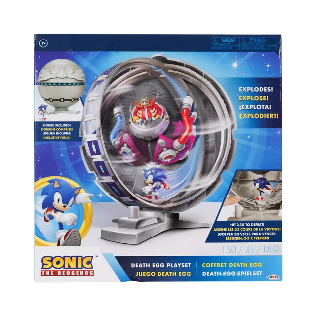 Sonic Death Egg playset with Sonic Figure