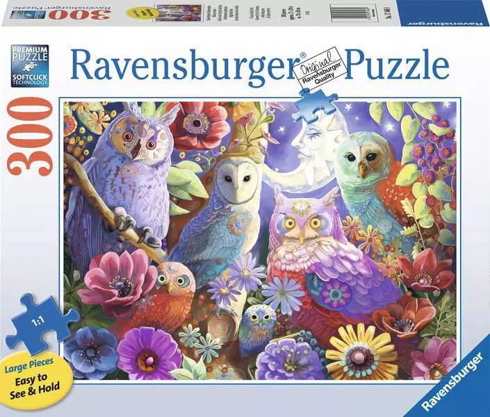 Night Owl Hoot 300 Piece Jigsaw Puzzle