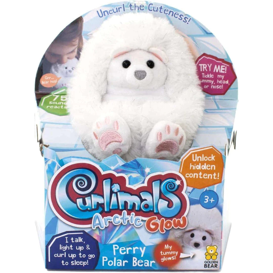 Curlimals Arctic Glow Perry The Polar Bear