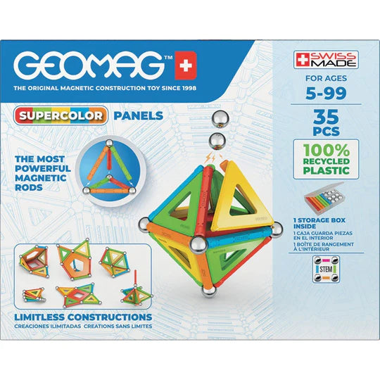 Geomag Super Color Panels 35 Piece Set