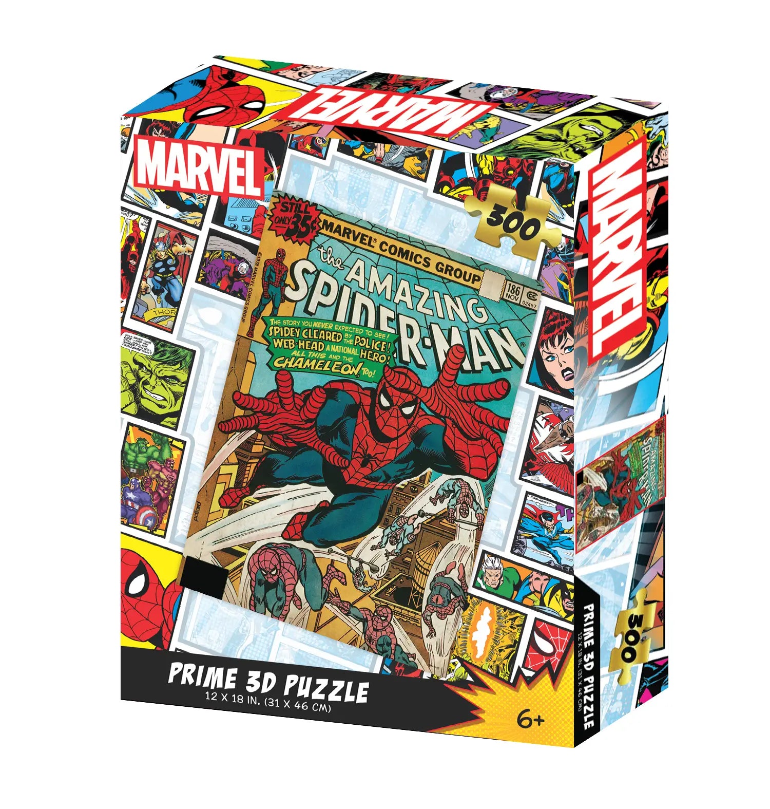 Prime 3D Marvel Spider-Man 200 Piece Puzzle