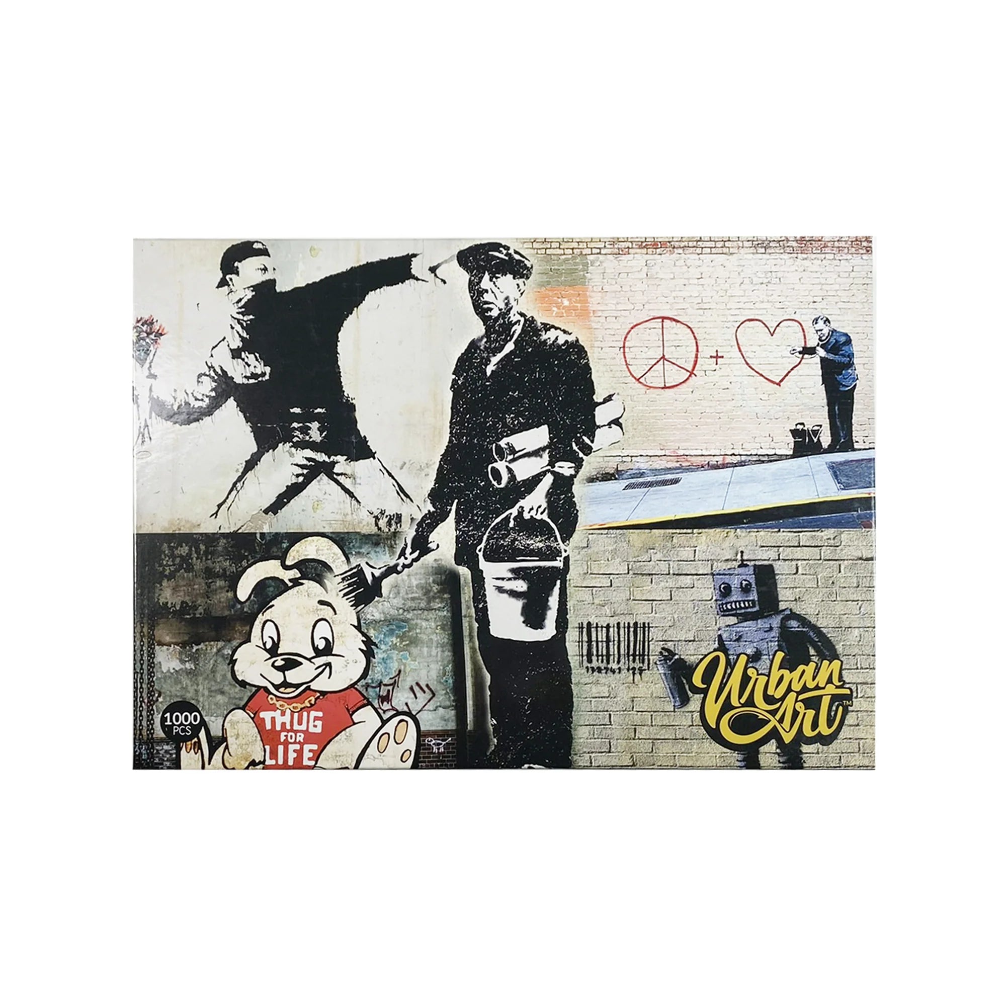 Urban Art: Banksy Follow Your Heart 1000 Piece