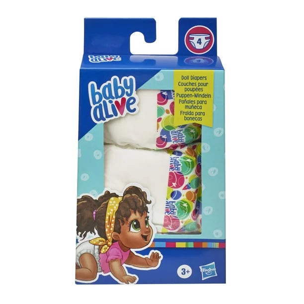 Baby Alive Nappies 4 Pack