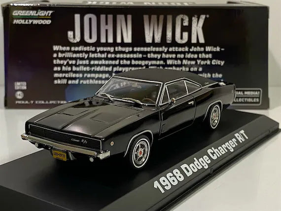 John Wick 1968 Dodge Charger R/T 1:43 Die Cast