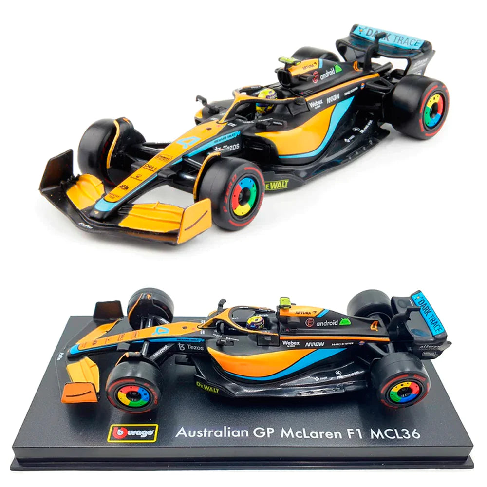 Burago McLaren F1 MCL 36 2022 Ricciardo 1:43 Scale