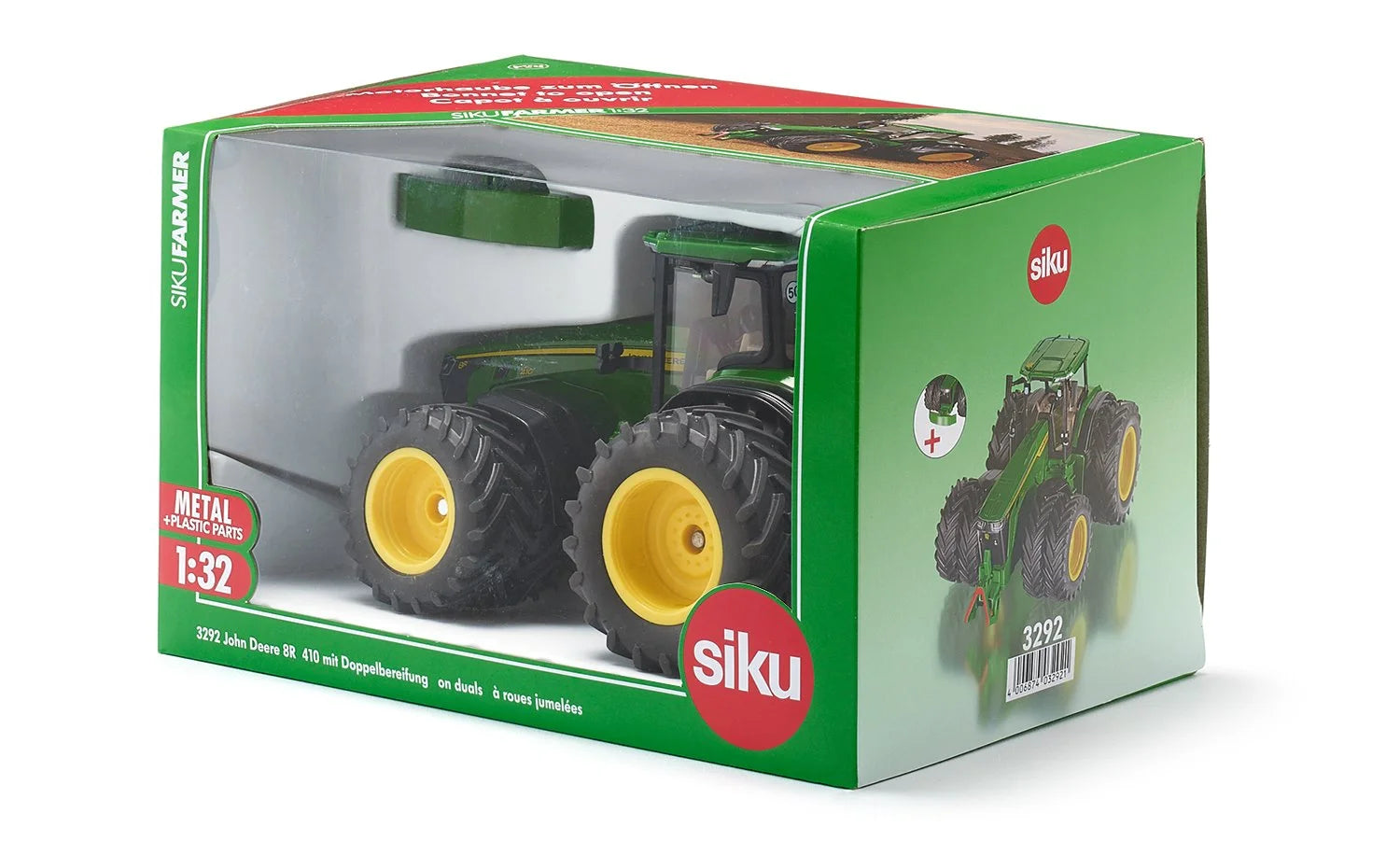 Siku John Deere 8R 410 on Duels 1:32 Scale