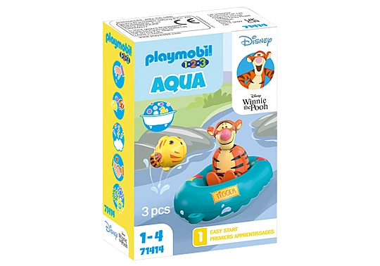 Playmobil 1.2.3 & Disney: Tiggers Rubber Dinghy