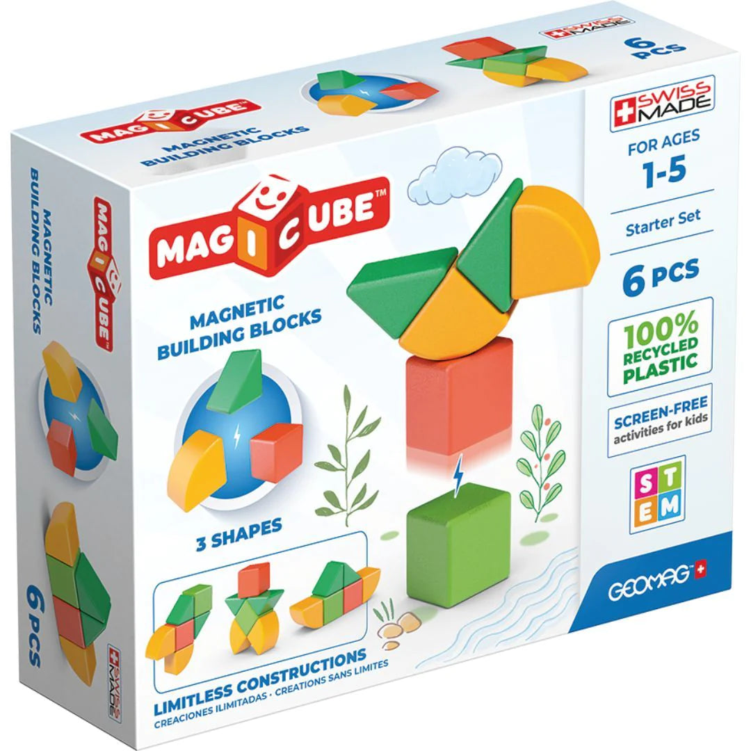 Geomag MagiCube 6 Piece Starter Set