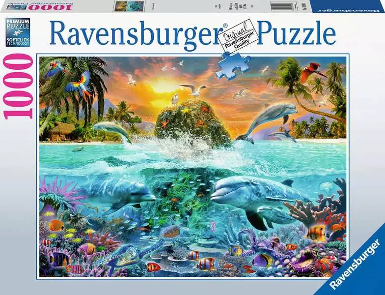 Underwater Island 1000 Piece Jigsaw Puzzle