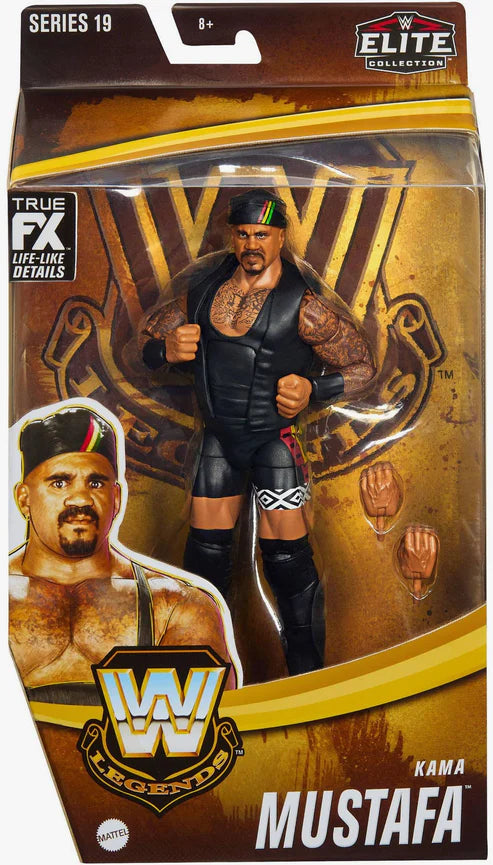 WWE Elite Legends Series 19 Kama Mustafa
