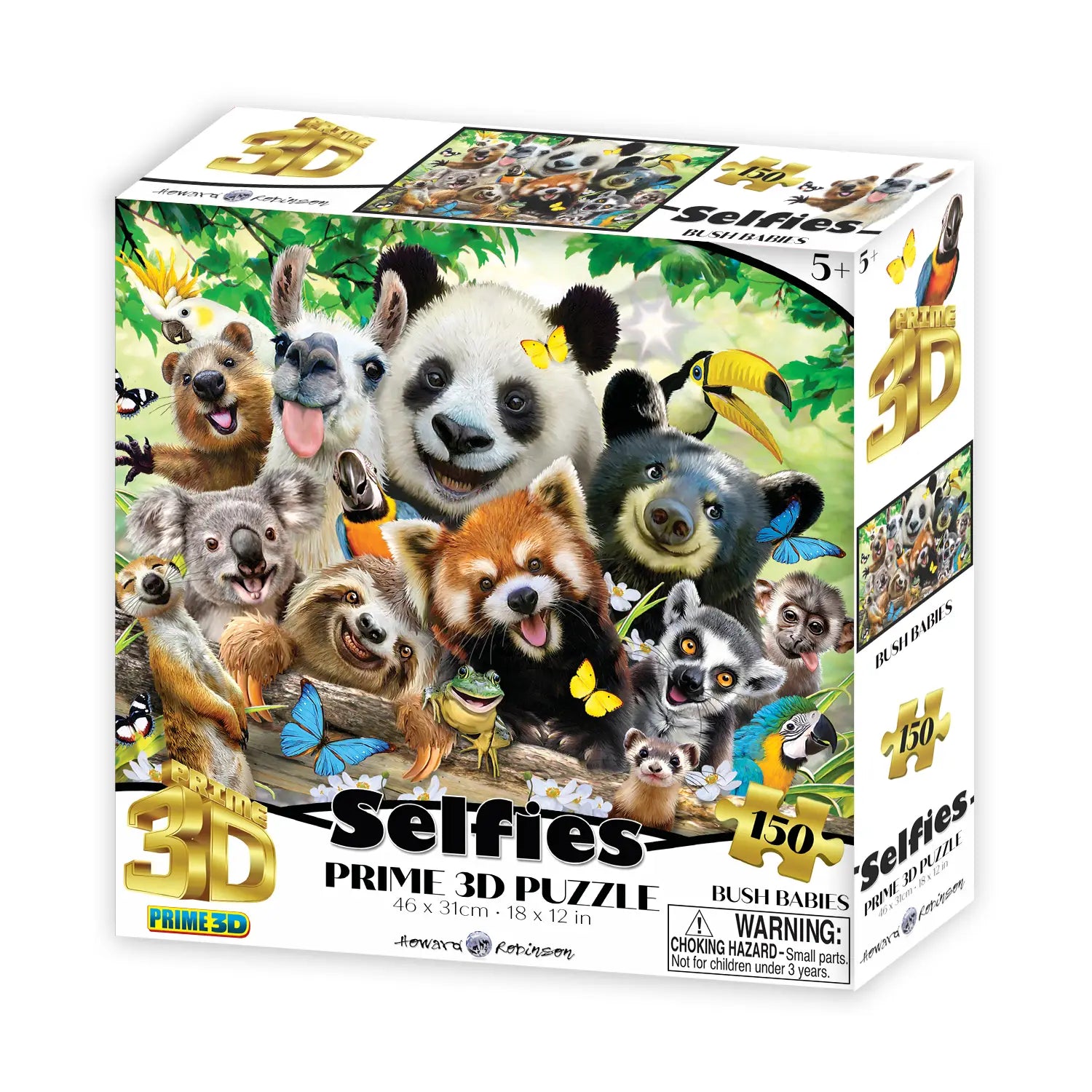 Prime 3D Howard Robinson Bush Babies Selfie 150 Pi